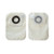 Ostomy Pouch Karaya 5 One-Piece System 12 Inch Length Convex, Pre-Cut 1-1/2 Inch Stoma Closed End (M-72981)