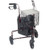 3 Wheel Rollator drive™ Deluxe Flame Red Adjustable Height / Folding Aluminum Frame,84407  (1/EA)