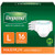 Unisex Adult Incontinence Brief Depend® Large Disposable Heavy Absorbency (M-812269)