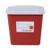 Sharps Container McKesson Prevent® Red Base 10-1/4 H X 7 W X 10-1/2 D Inch Horizontal Entry 2 Gallon (M-855063)