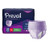 Female Adult Absorbent Underwear Prevail® For Women Daily Underwear Pull On with Tear Away Seams Medium Disposable Heavy Absorbency (M-889081)