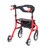 Nitro Sprint Rollator Rolling Walker, Tall, Red