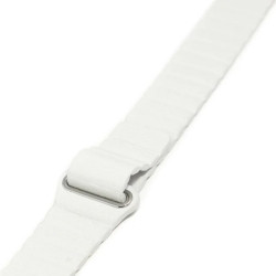 Comfort Band Embr Wave® 2 White, Faux Vegan Leather,74894 (1/EA