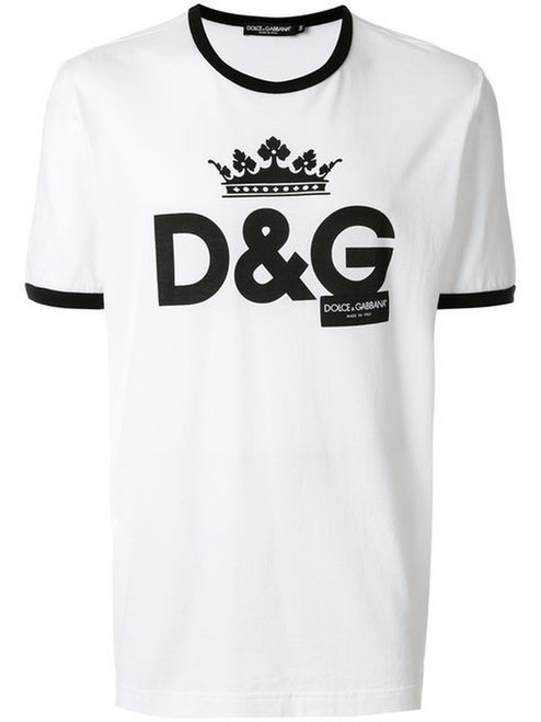 Dolce & Gabbana crew neck logo T-shirt - 2