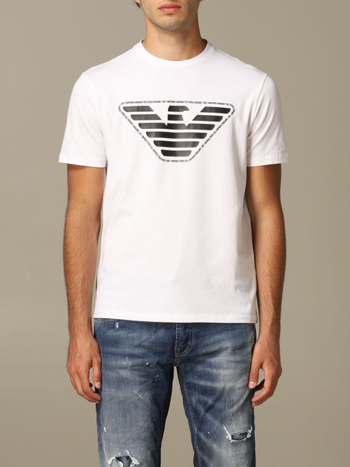 EA Logo T-shirt in white
