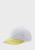 Seventy Five Men's Flat Peak Cap in White/Yellow(OS)