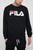 Fila logo sweatshirt in black