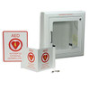 Zoll AED Plus Wall Cabinet with Audible Alarm - Full Recessed