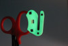RipShears Firefly Trauma Shears With Ripper - Pink glowing