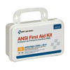 First Aid Kit Plastic Case - 10 Person (ANSI Compliant) closed