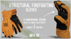 Majestic Structural Firefighting Glove Gauntlet view 1