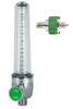 Brass Oxygen Flowmeter - 0-15 LPM (Ohio/Ohmeda)