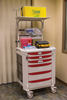 PediPro Pediatric Resuscitation System Kit - Z Fold on crash cart