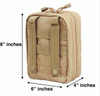 Basic IFAK Level 2 - Full Kit back view