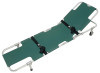 Junkin Easy-Fold Adjustable Back Rest 2 Wheeled Stretcher