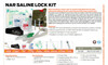 NAR Saline Lock Kit  IV Start Kit flyer