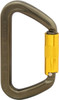 ISC NFPA Small Aluminum Wizard Carabiner - Twistlock 