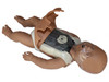 Prestan Manikin Dark Skin Tone with CPR Monitor - Infant OPEN