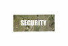 Security Velcro ID Placard Multi Camo