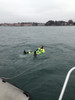 RS-1002 - Ice Rescue Suit in water
