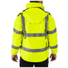 5.11 Tactical 3-IN-1 Reversible High-Visibility Parka - Back