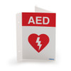 Philips AED Awareness Sign Bundle - Red (wall sign)