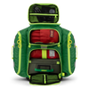 StatPack G3 Perfusion Backpack - Red open with modules