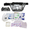 Kemp Hip Pack w/GUARD Logo & First Aid Supply Pack - Clear