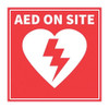 AED Awareness Window Decal