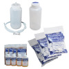 TrueClot Hemorrhage Training Kit Laceration Wound w/Z-Fold Gauze items