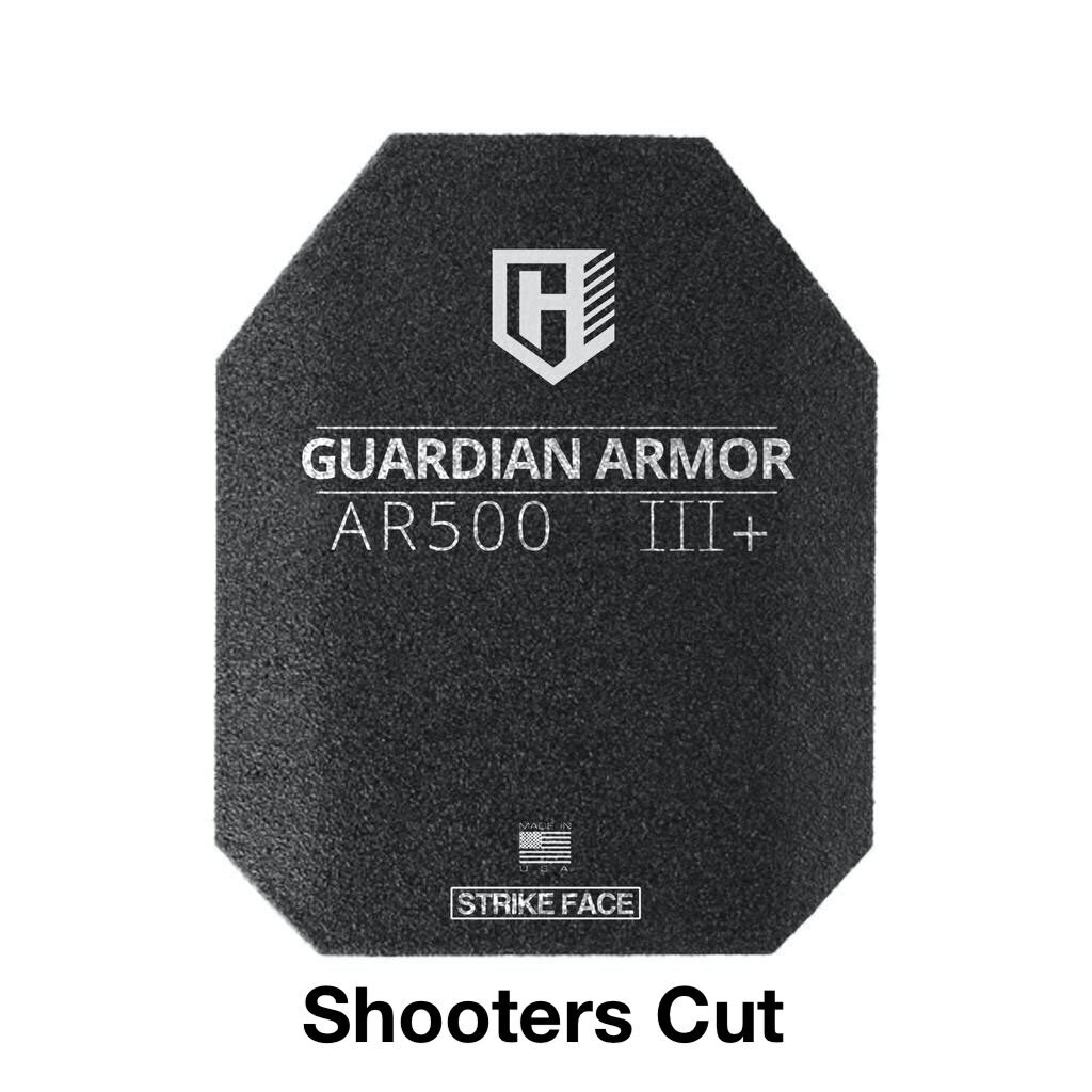 GUARDIAN AR500 Body Armor Level III+ Live Action Safety