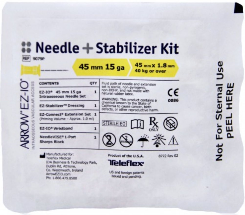 EZ-IO LD Adult Needle - 15mm | Live Action Safety