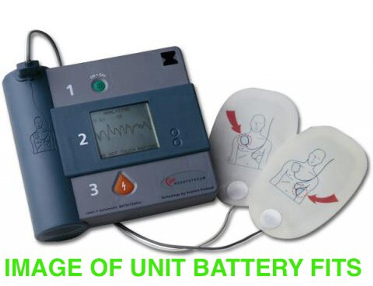 Philips Forerunner & HeartStart FR AED BT1 Battery Live Action Safety