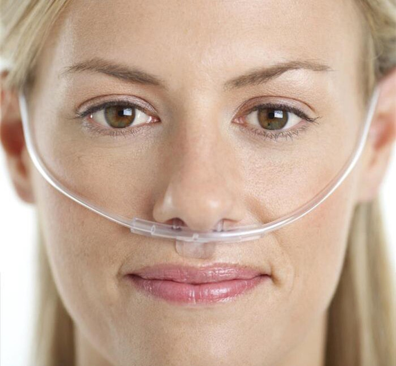 how to put on oxygen nasal cannula