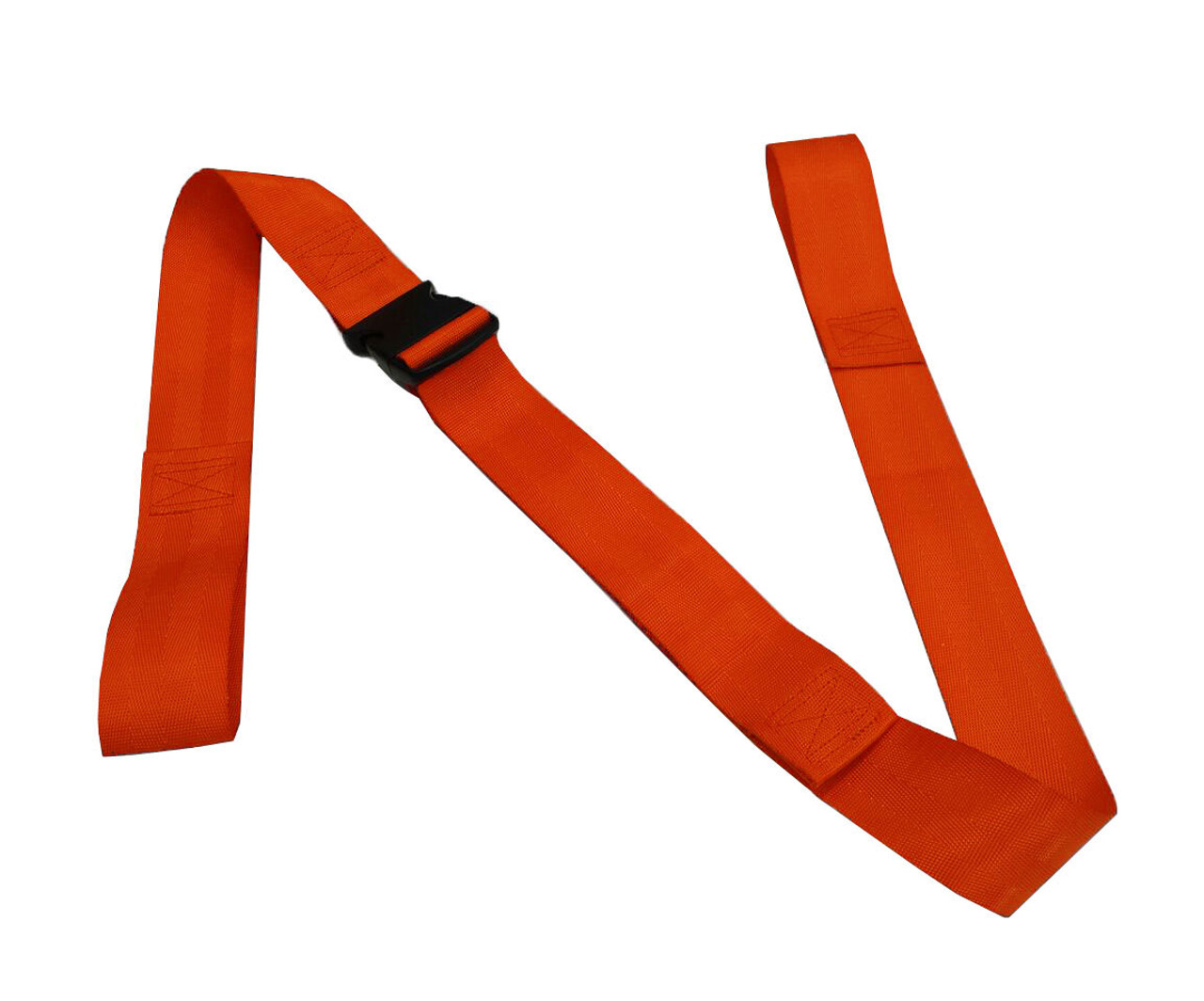 Backboard nylon straps plastic side release w/looplok ends, 2 PC, 7