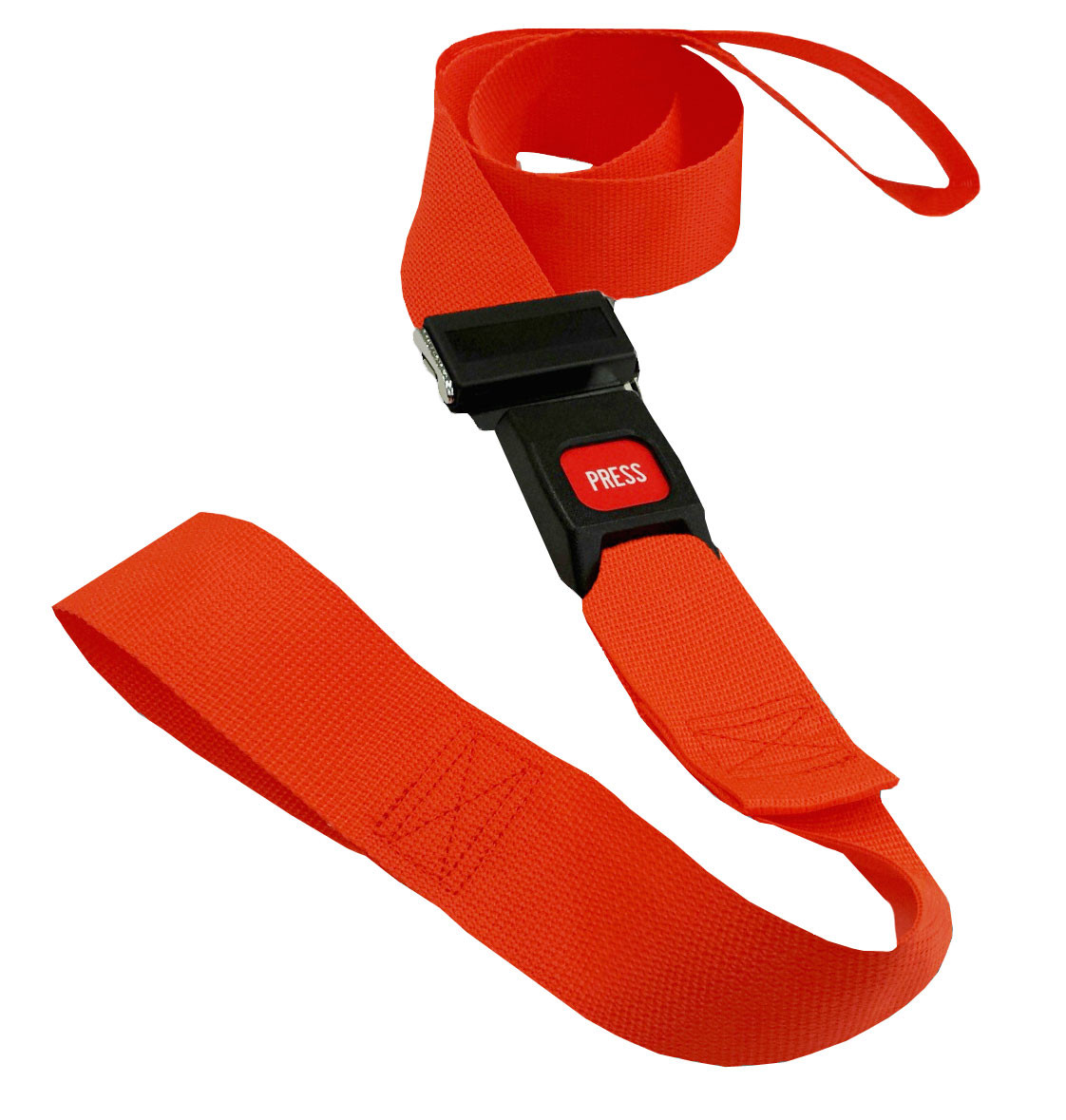 Poly 2 pc. Metal Buckle & Loop End Spineboard Strap - 5' | Live