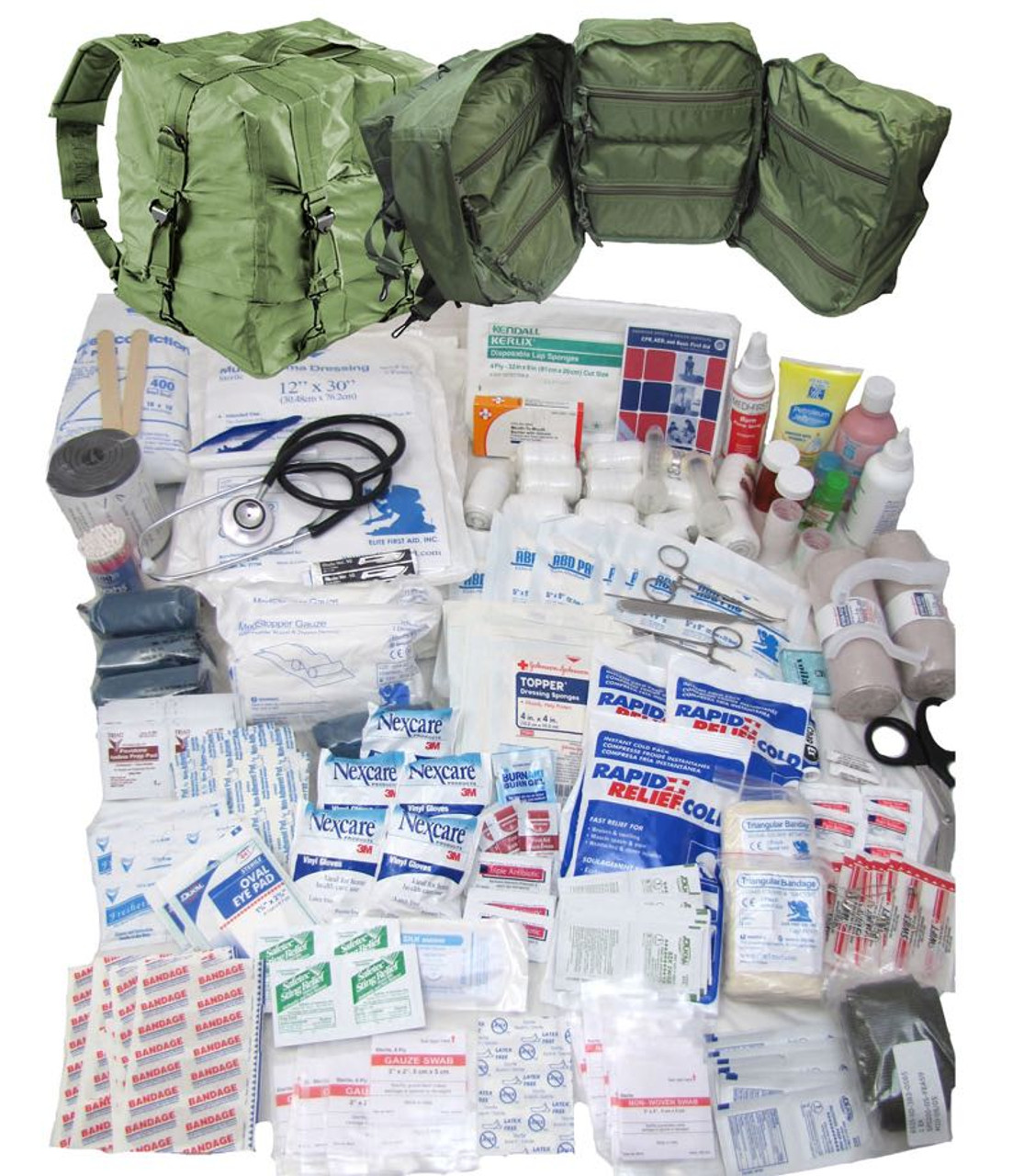 Deluxe Trauma Kit for 1000 People | EmerencyKits.com