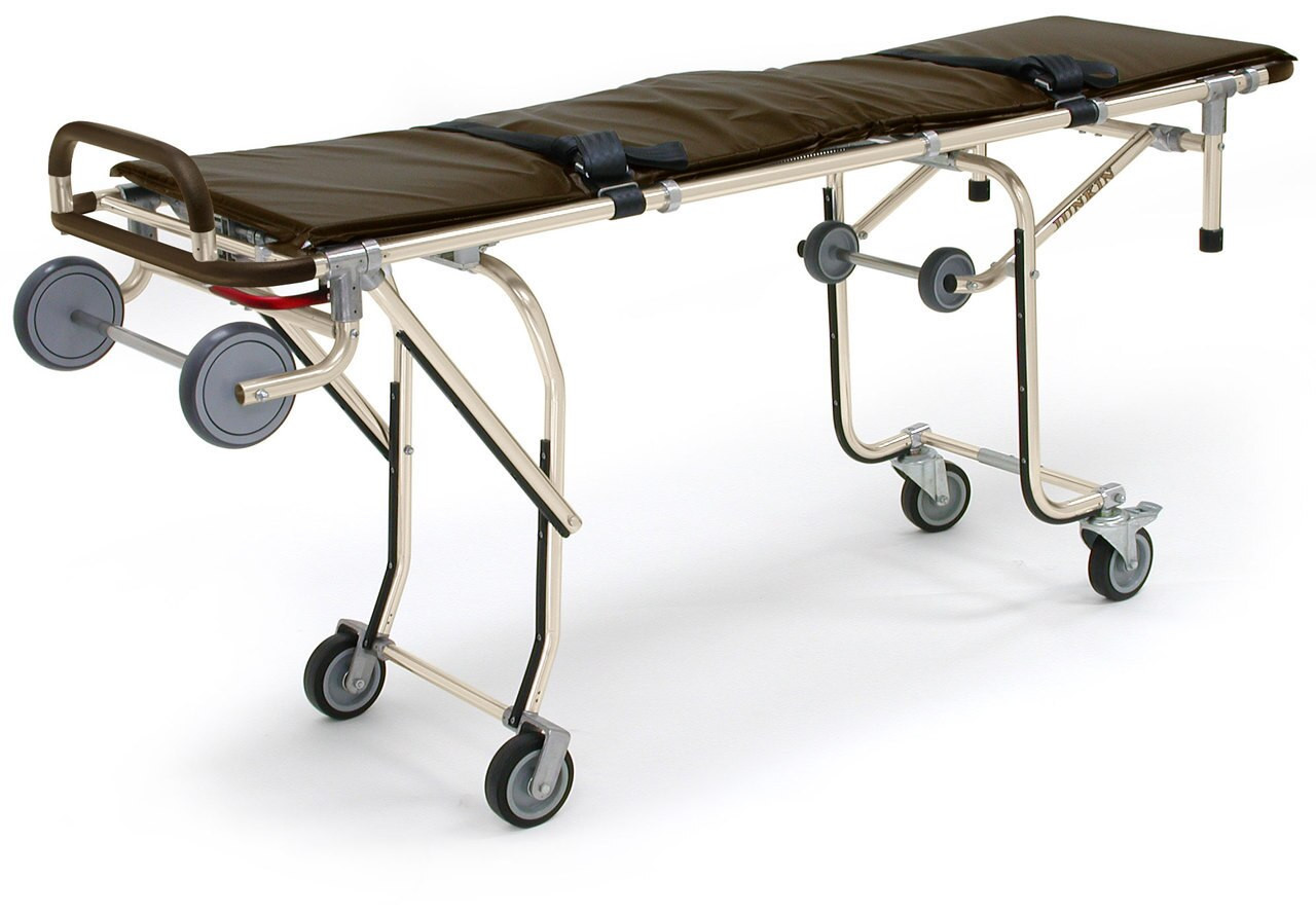 Junkin Mortuary Cot Single Person for SUV Type Vehicles Live Action