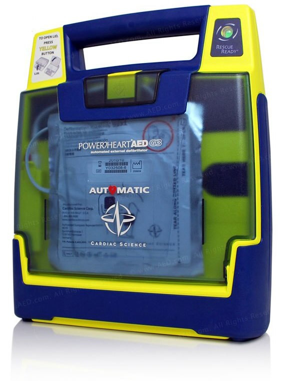 Cardiac Science Powerheart G3 Plus AED - Fully Auto - Recertified