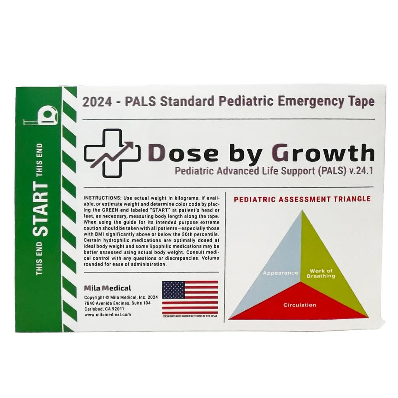 健康・医学 PALS Dose By Growth PALS Pediatric Emergency Tape | Live Action