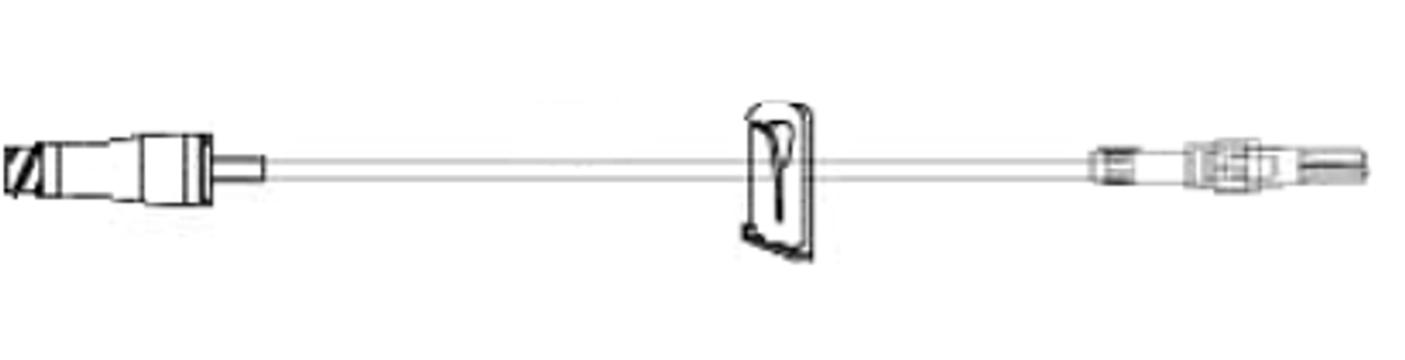 Smallbore Extension Set with MicroClave Connector, 7 – Save Rite