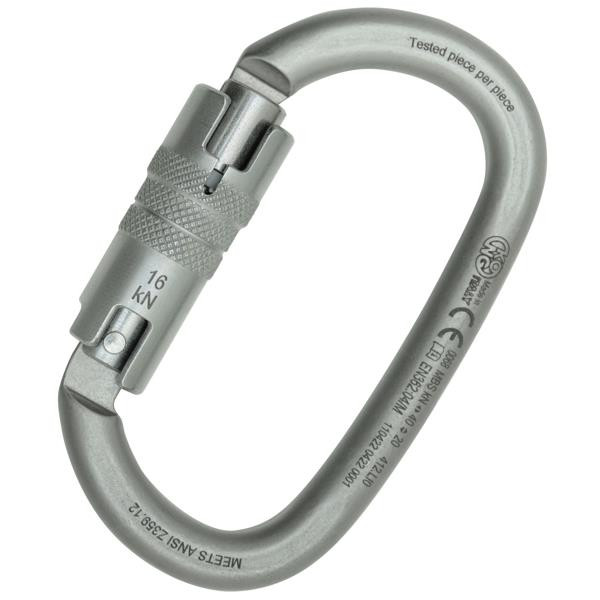 Kong Ovalone Carbon Steel ANSI Carabiner Live Action Safety