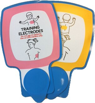 PhysioControl LIFEPAK CRT AED Training Quik Pak Pediatric Live