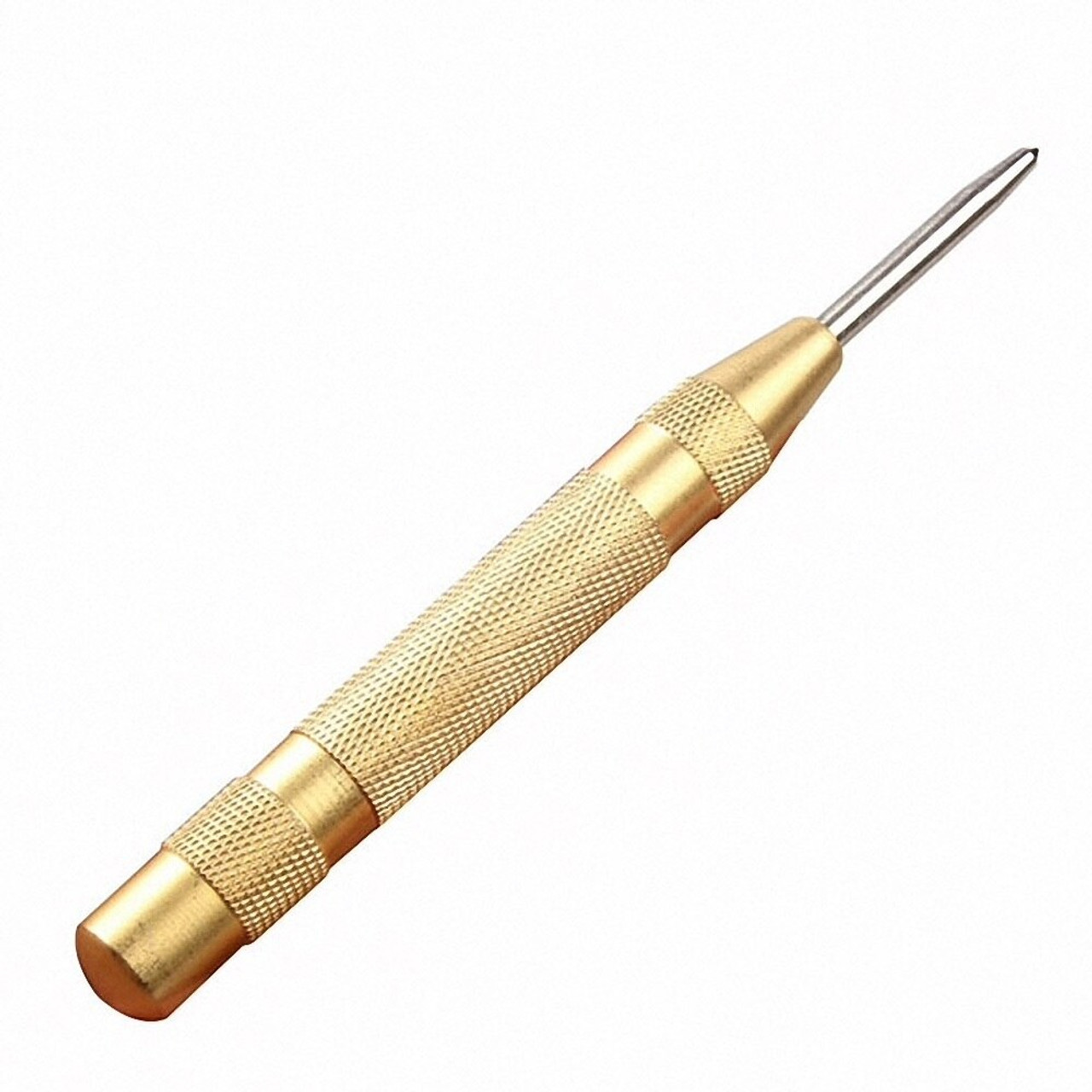 Brass Spring Loaded Window Punch Live Action Safety