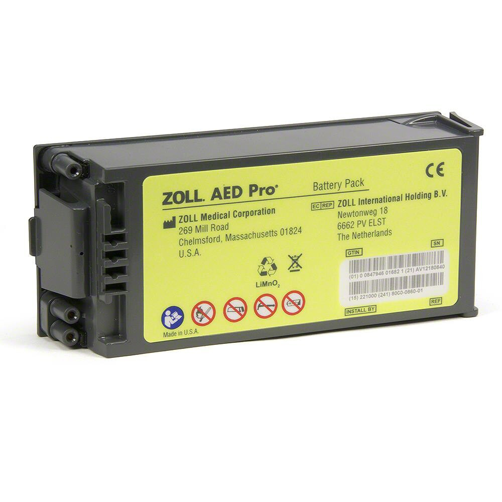ZOLL AED Pro Non-Rechargeable Lithium Battery | Live Action Safety