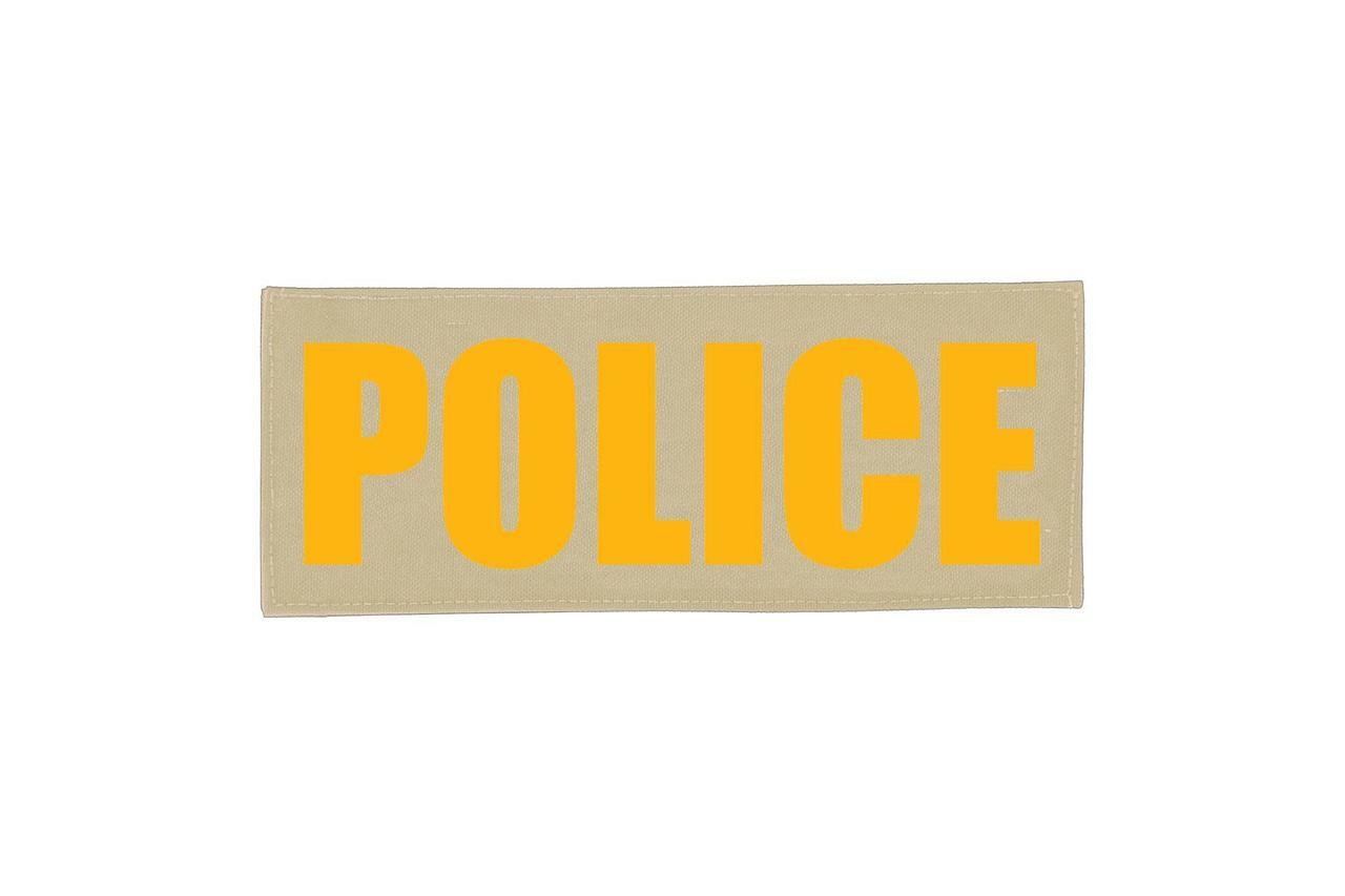 Law Enforcement Velcro Placard 2.5 x 8