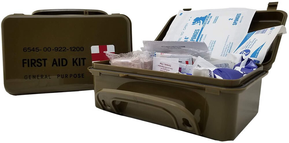 Elite General Purpose Military Style First Aid Kit - 8 Person