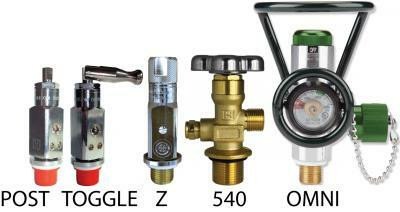 Steel Oxygen Cylinder - Size M - CGA540 Valve | LiveActionSafety