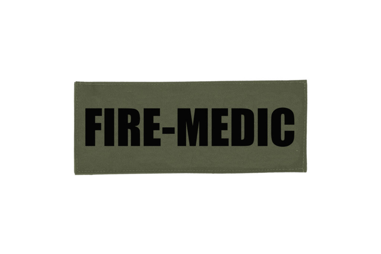FIRE-MEDIC Velcro ID Placard