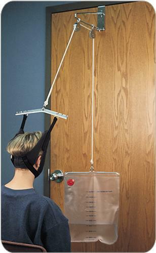 Deluxe Overdoor Cervical Traction Unit Live Action Safety